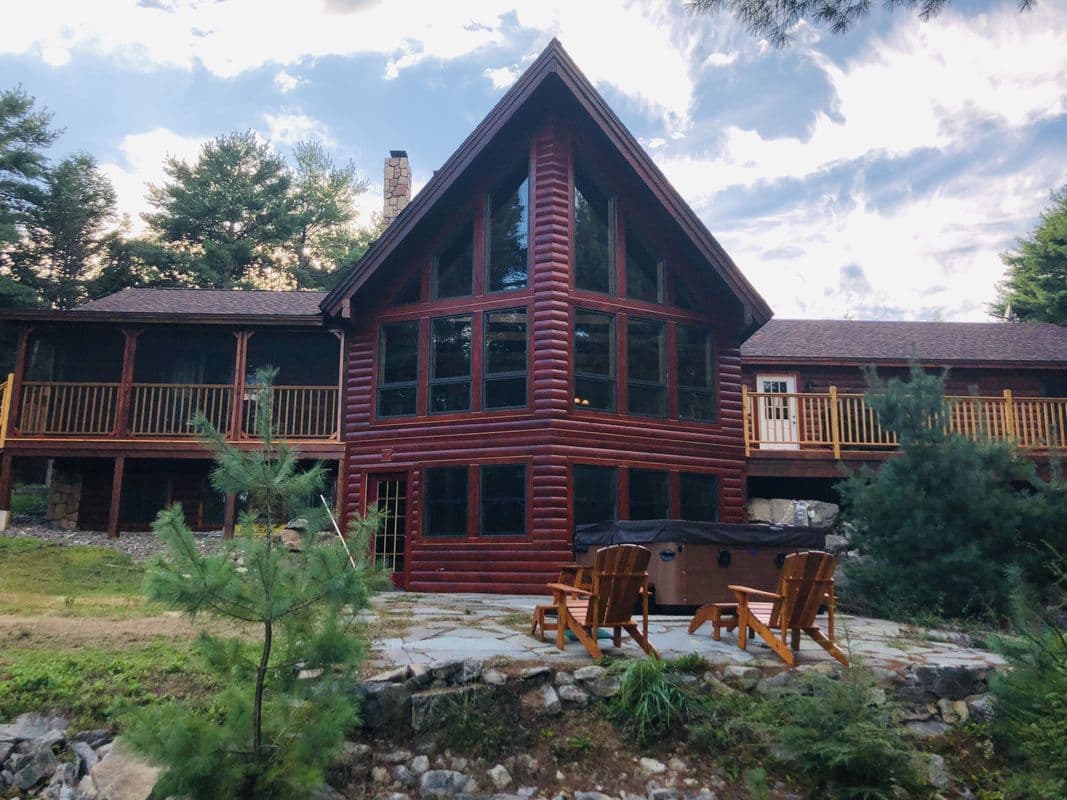 Private Coastal Log Cabin
